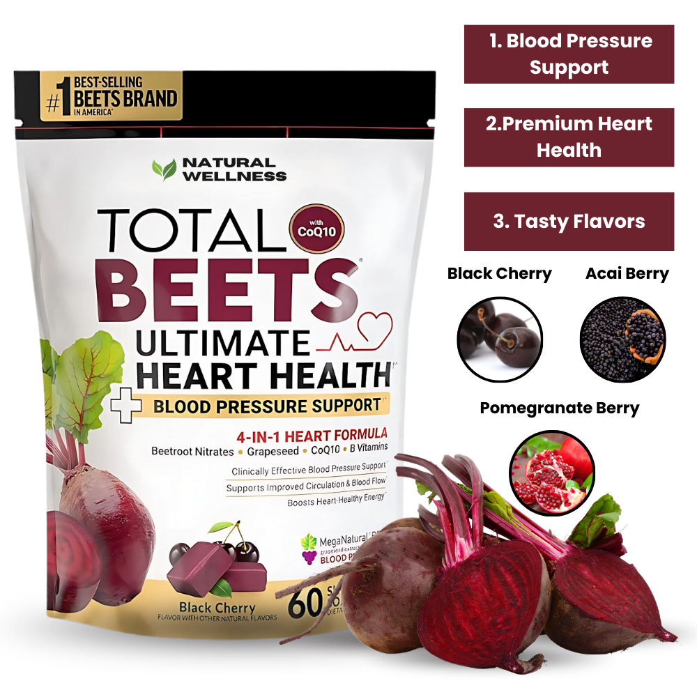 Total Beets Ultimate Heart Health Gummies