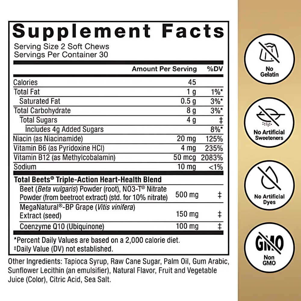 Total Beets Ultimate Heart Health Gummies