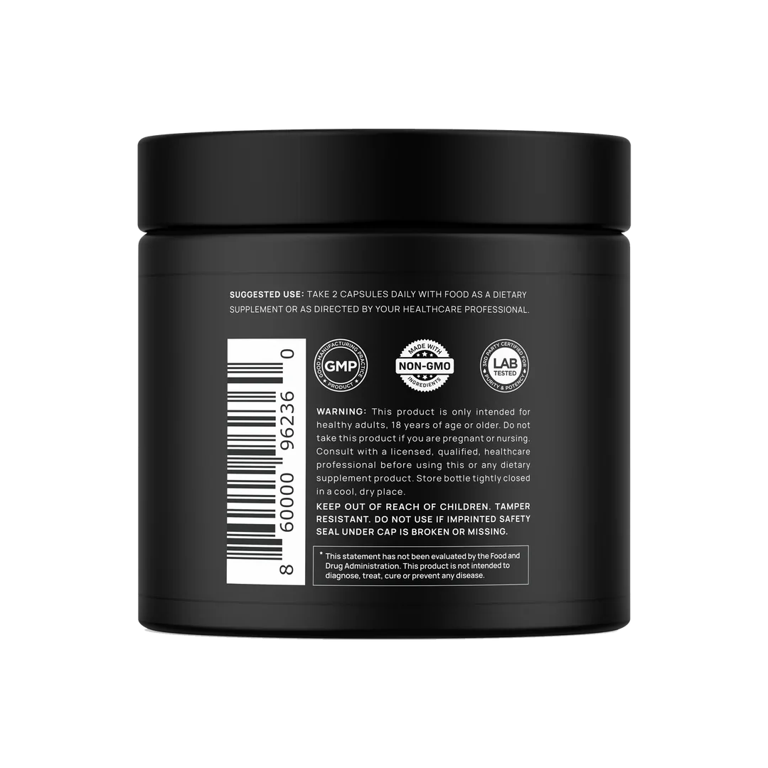 40,000mg 40x Strength Organic Black Maca Root with Ashwagandha