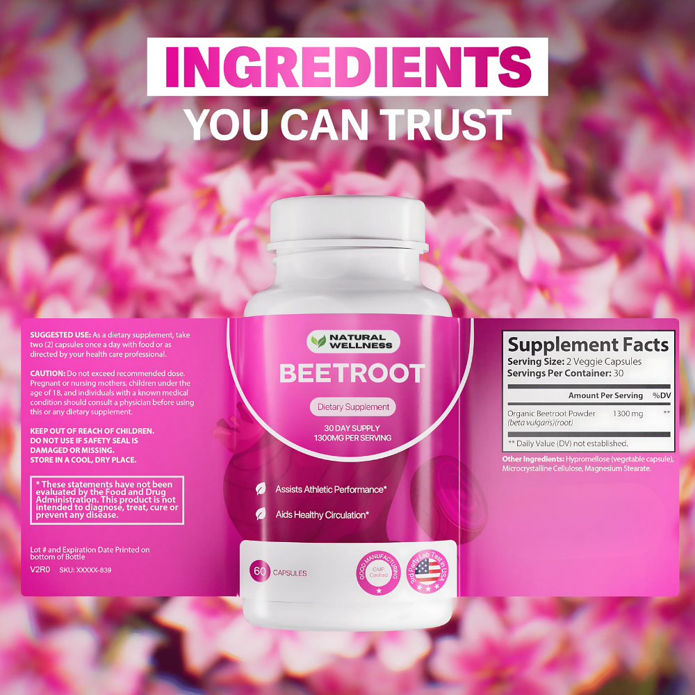 Organic Beetroot Capsules
