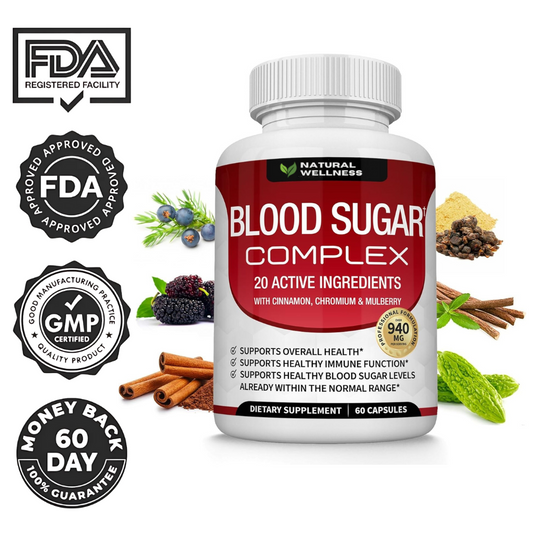 Blood Sugar Complex 20 Vitamins & Minerals
