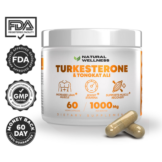 Turkesterone & Tongkat Ali 1000mg